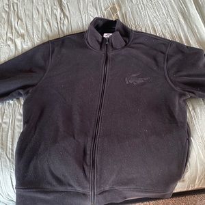 Lacoste Mens Fleece Zip Up